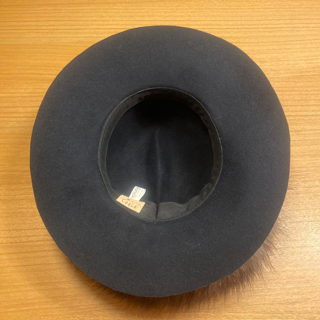 【CA4RA カシラ】ハット ファー付き