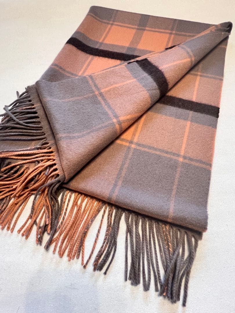 【最終価格】ジョンストンズ　ロンハーマン別注　カシミア100% 大判ストール