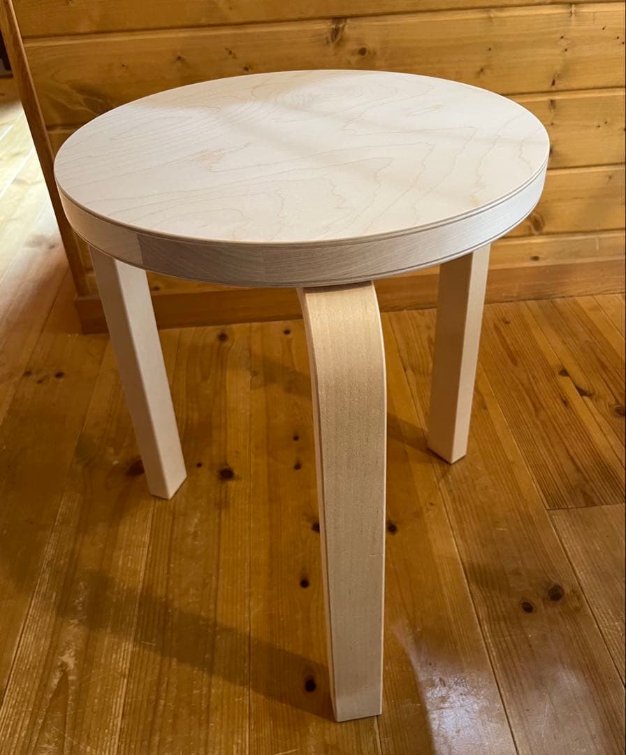 artek スツール60 無塗装　アルテック　廃盤