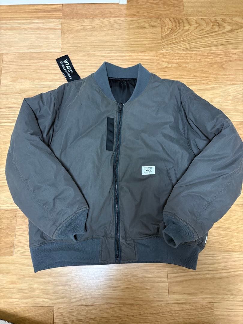 WTAPS グレー MA-1 フライトジャケット　サイズ03