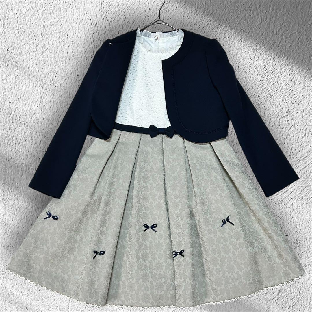 130 ワルツバイビームスデザイン 女の子 卒園式 入学式 フォーマル