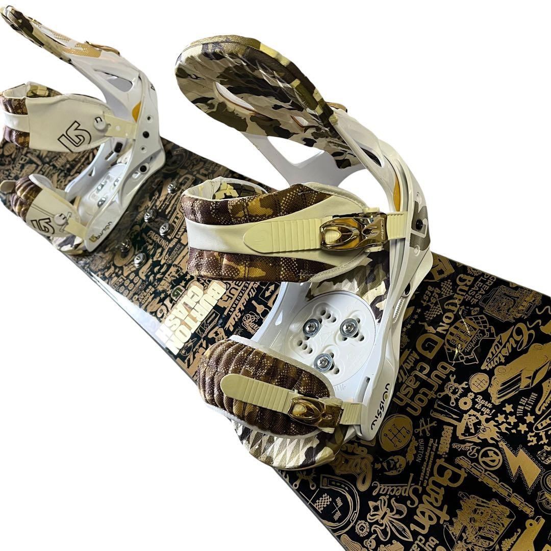 BURTON CLASH 160 × BURTON mission スノーボード