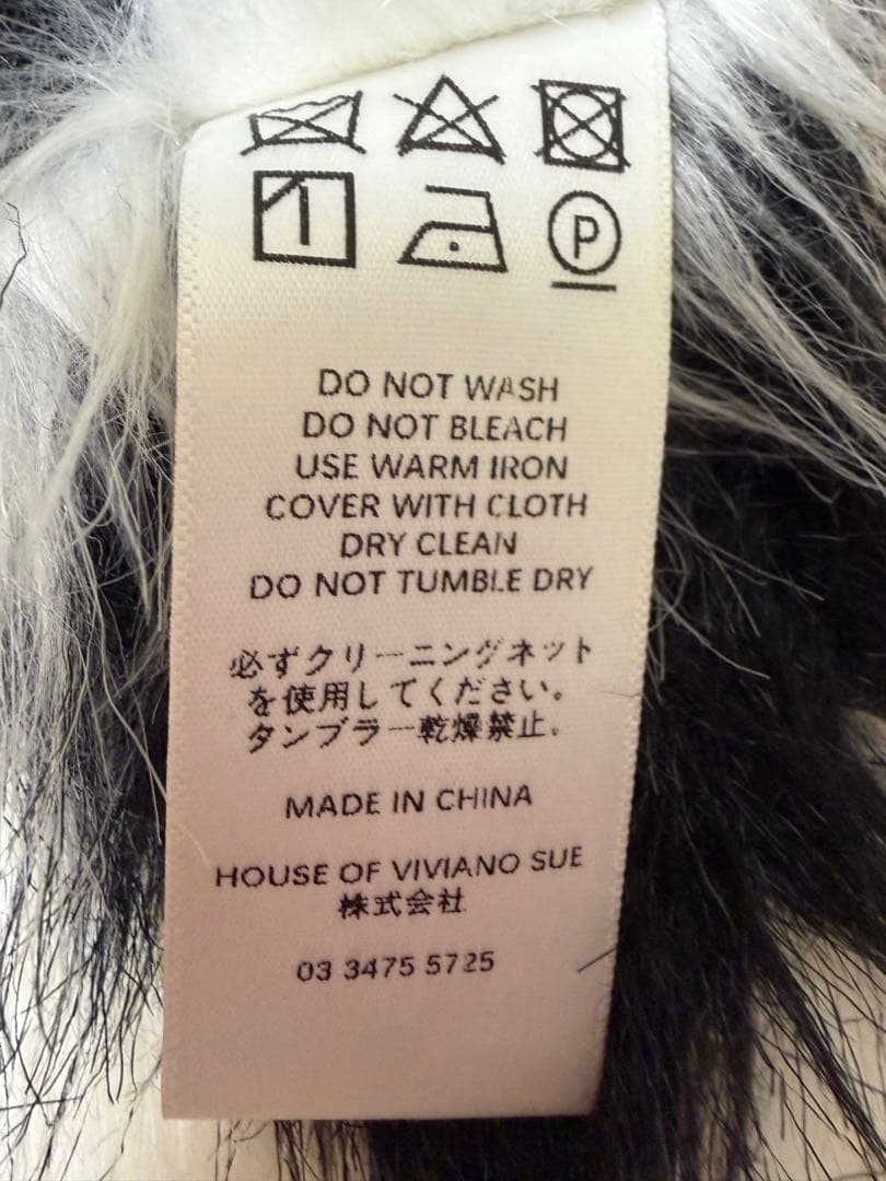 小物 VIVIANO / Heart Pattern Fur Collar