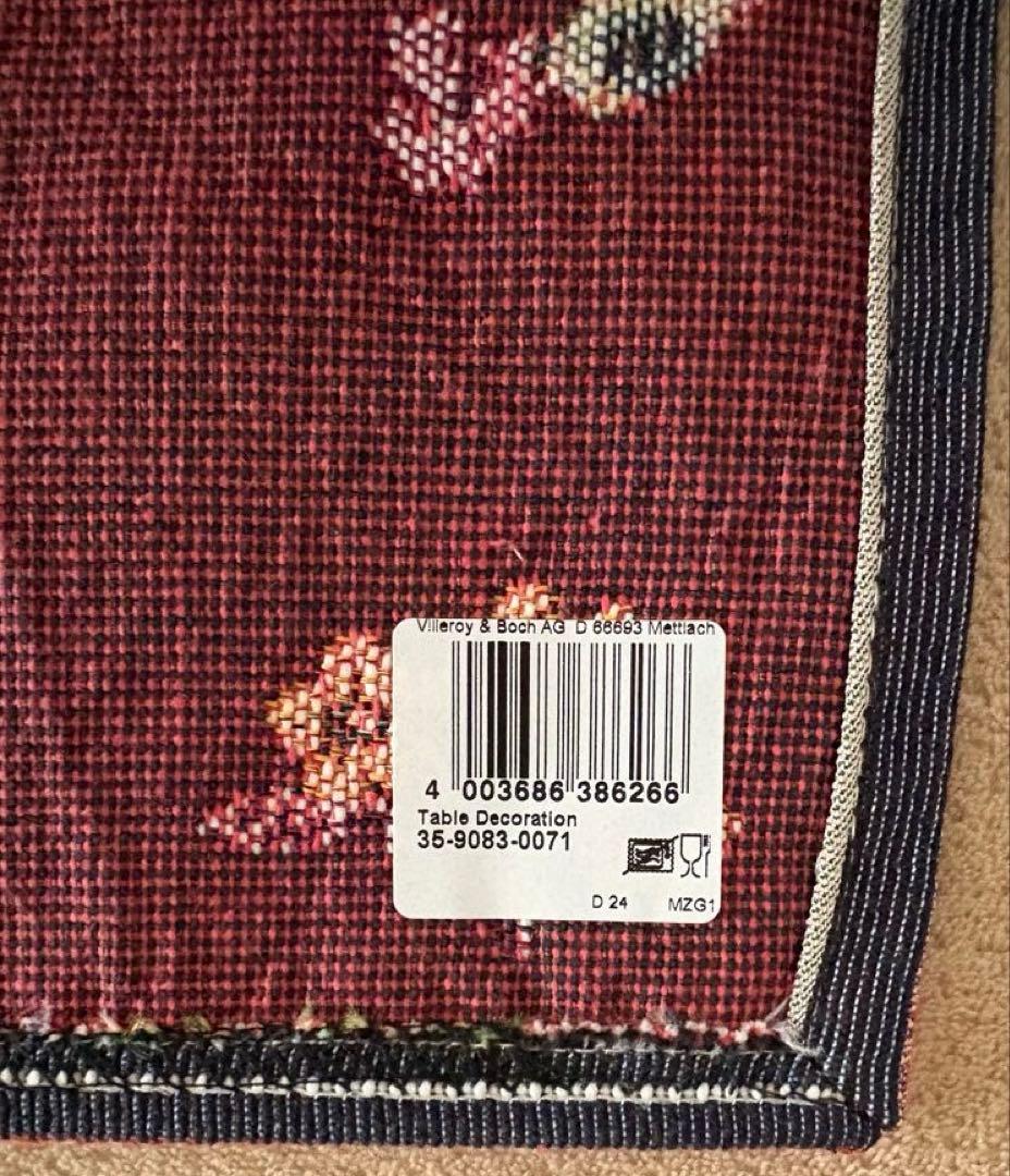 ビレロイボッホ　プチフルール　テーブルランナー