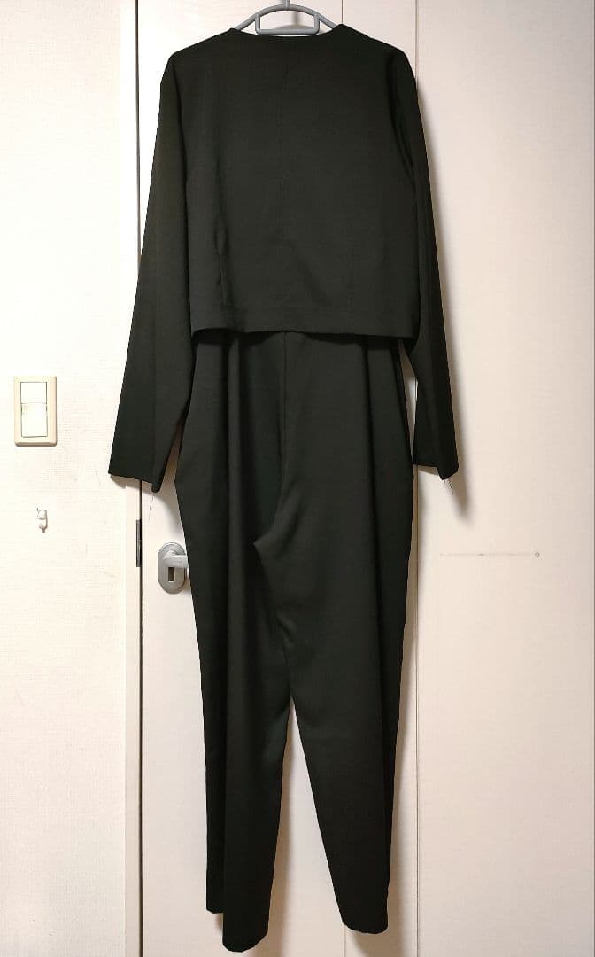 未使用【select MOCA Et】サロペット セットアップ 黒 L