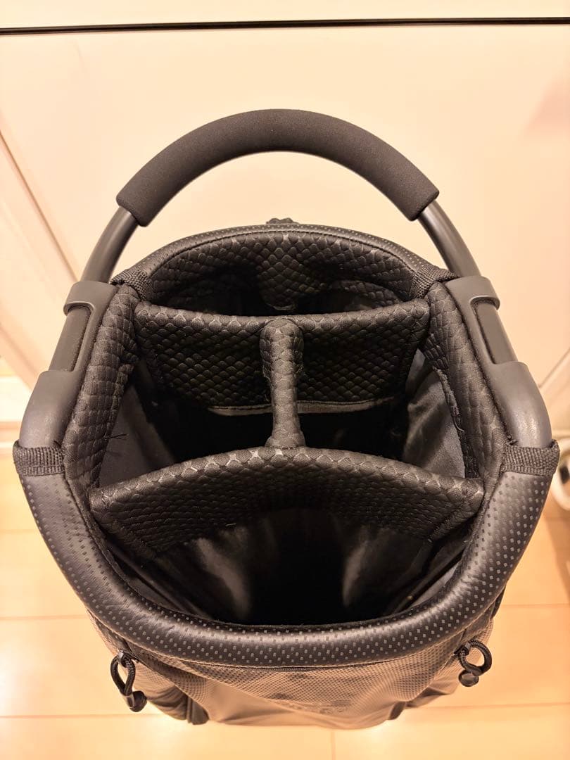 PING ウルトラライトウェイトキャディバッグ ブラック