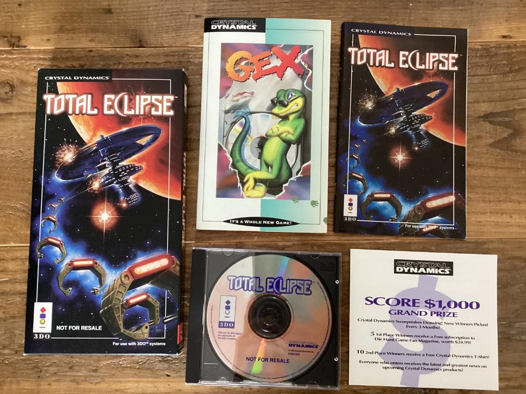 ★北米版/3DOソフト/TOTAL ECLIPSE/トータルエクリプス/1993