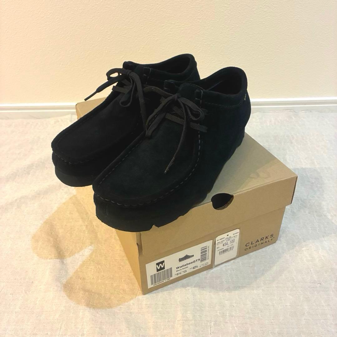 CLARKS ORIGINALS Wallabee GTX ブラック
