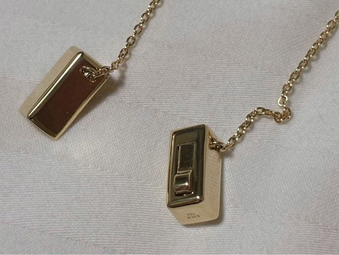 〈シハラ〉ブリックネックレス