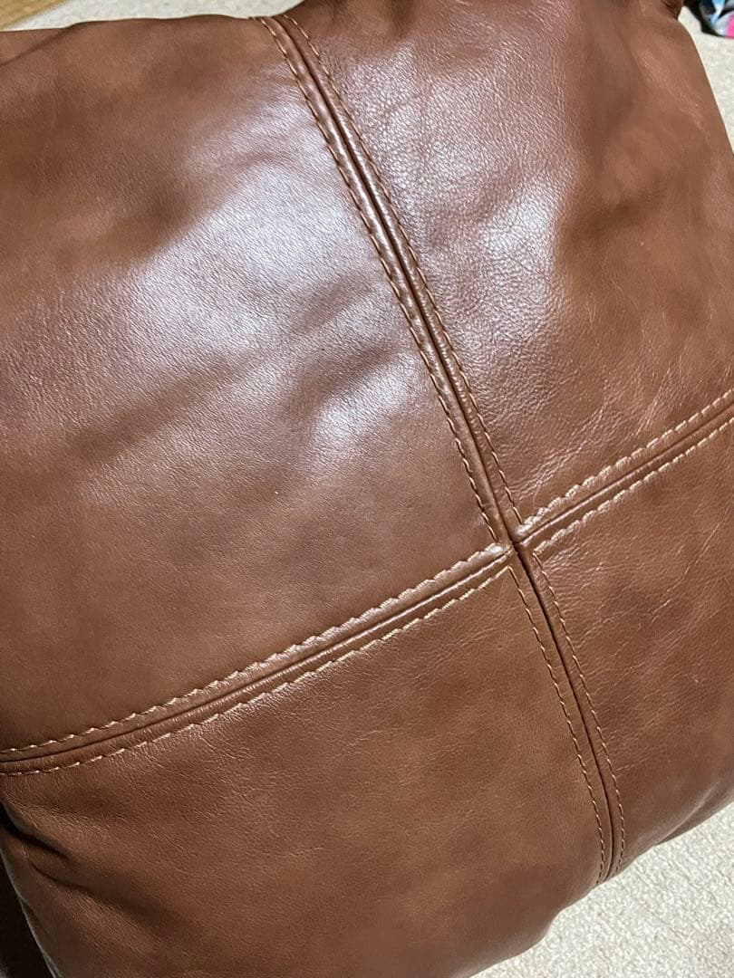 HALO アスプルンド ギルソファー付属　クッション　レザー　ブラウン