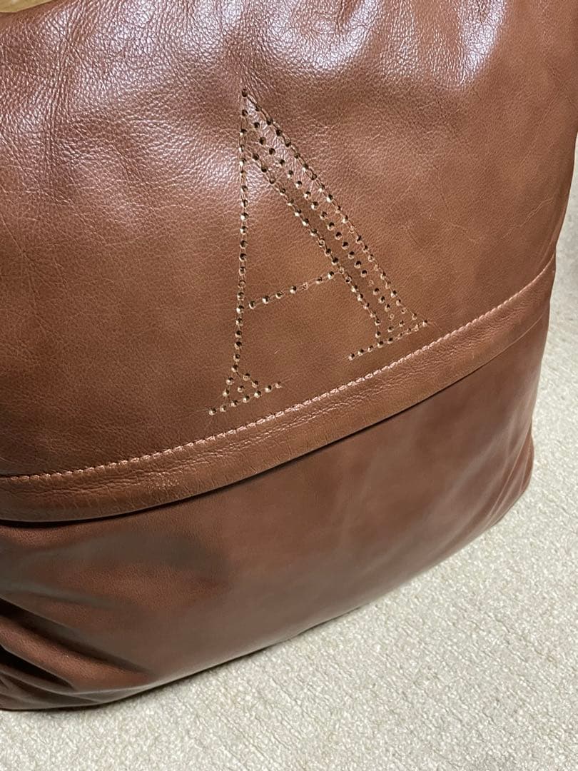 HALO アスプルンド ギルソファー付属　クッション　レザー　ブラウン