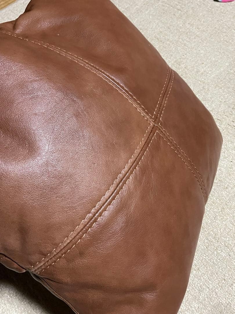 HALO アスプルンド ギルソファー付属　クッション　レザー　ブラウン