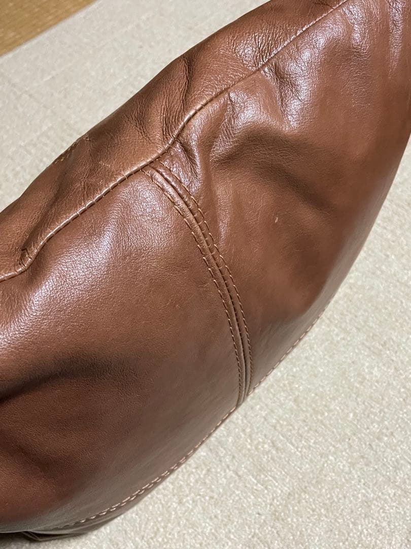 HALO アスプルンド ギルソファー付属　クッション　レザー　ブラウン