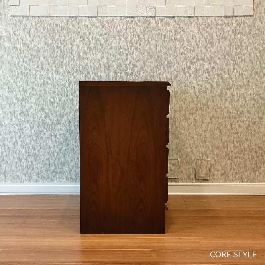 カリモクアンティーク　コロニアル 4杯 チェスト 　サイドボード　S3