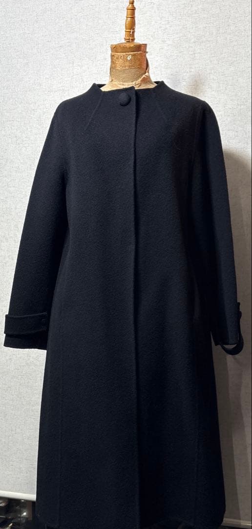 東京ソワール　ウールロングコート　S 新品