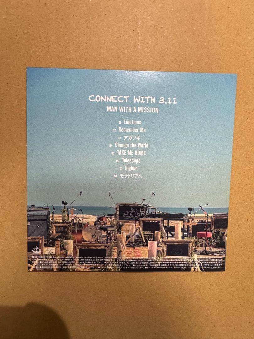 【MAN WITH A MISSION】CONNECT WITH 3.11 CD