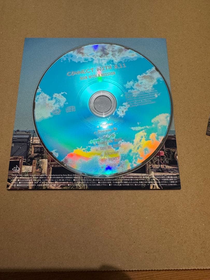 【MAN WITH A MISSION】CONNECT WITH 3.11 CD