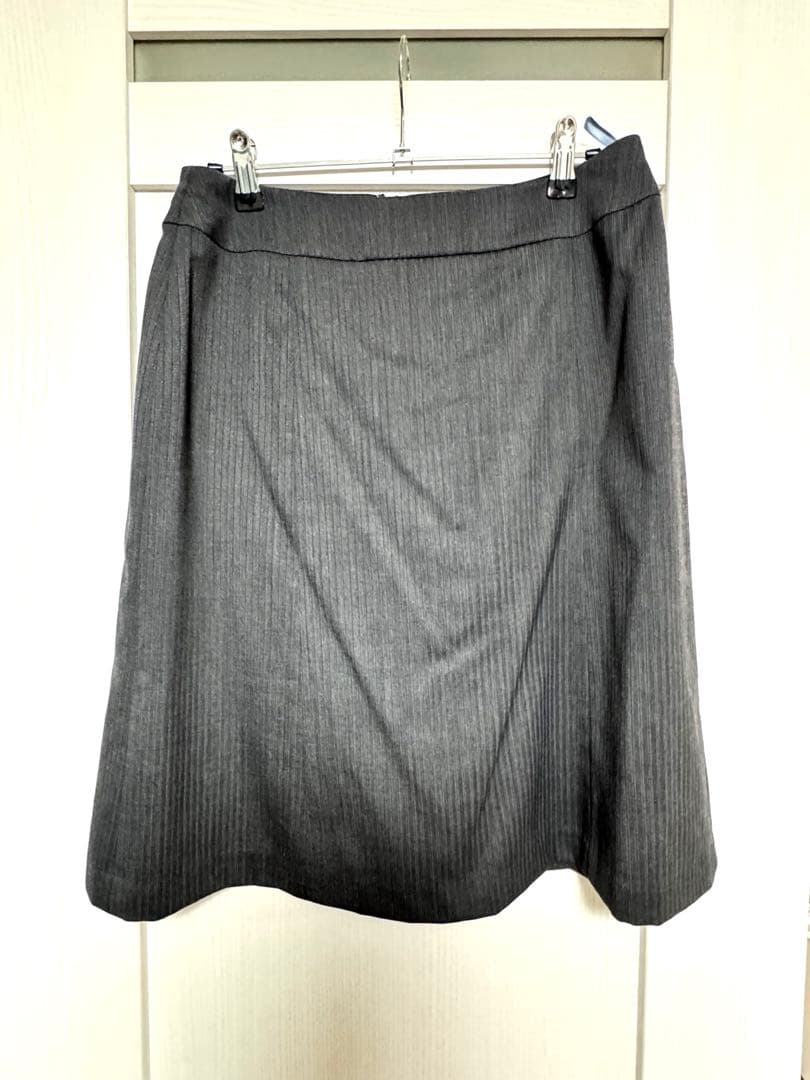 【値下】青山　レディース　グレー　スーツセット　13号　11号