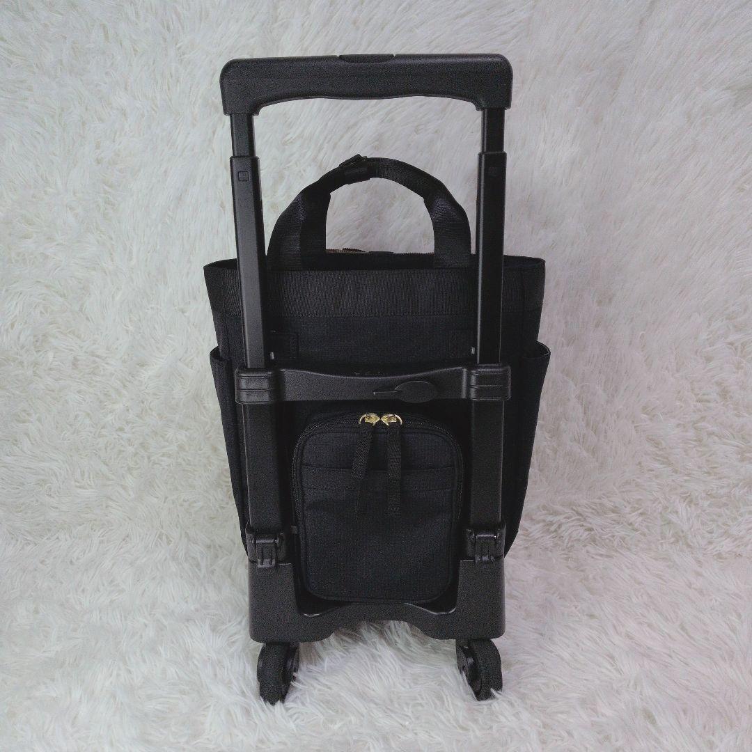 【美品】Swany スワニー ルバンドミニ Sサイズ 4輪キャリーバッグ リボン