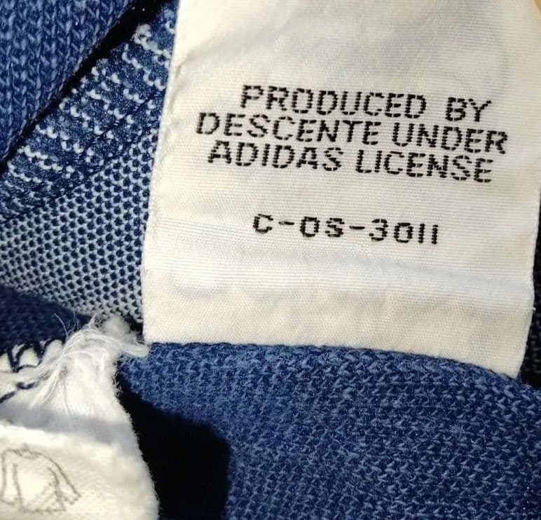 adidas ネイビー ジャージパンツ　ヴィンテージ