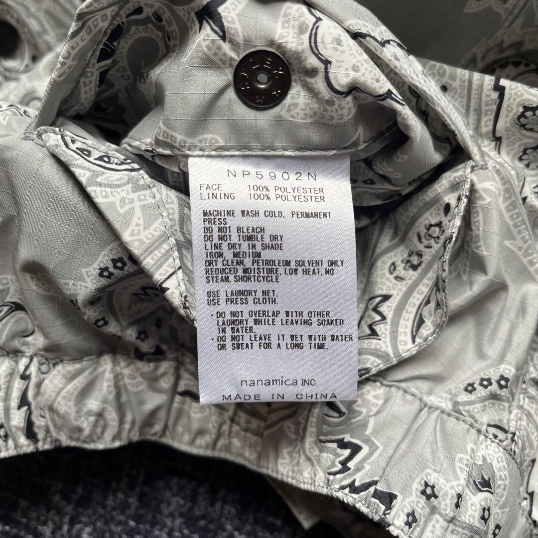 09090199487THENORTHFACEパープルレーベルペイズリー柄