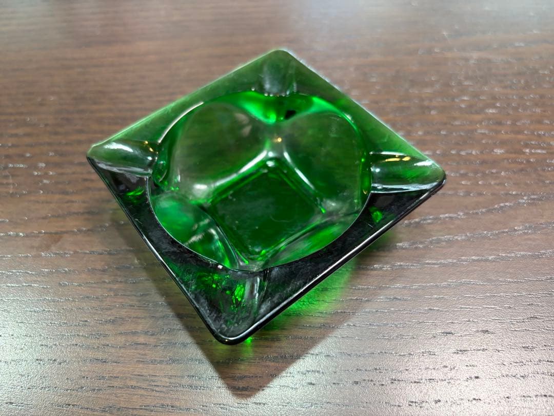 ファイヤーキング・フォレストグリーン　アシュトレイ ２点セット