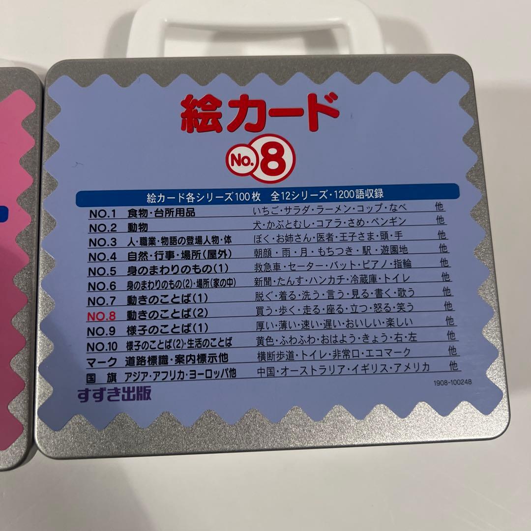 【状態良好✨】すずき出版　ことば遊び　絵カード　100枚