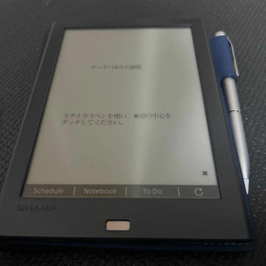 ぱ*る様 シャープ 電子ノート WG-PN1 手帳機能付き 電子ペーパーディスプ