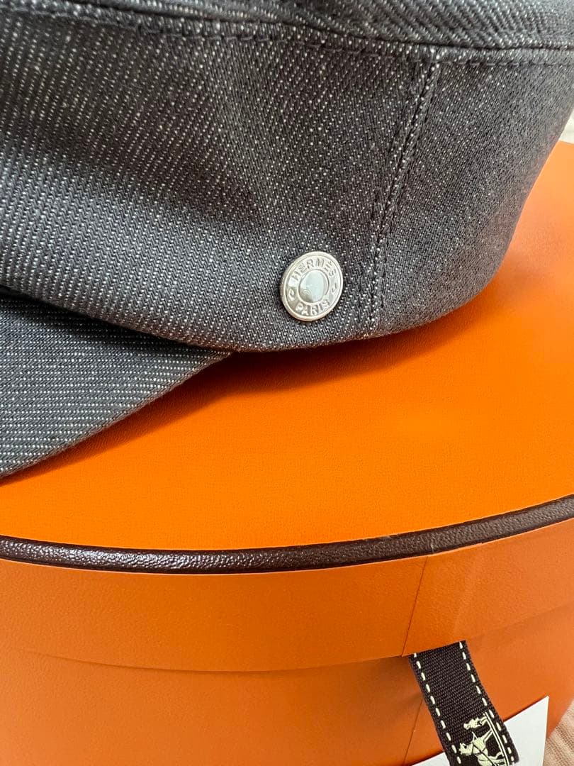 エルメス　ダニ　キャスケット　57 ハット　帽子