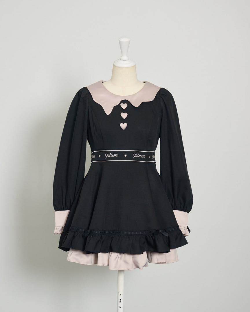 melty chocolateフレアミニワンピース