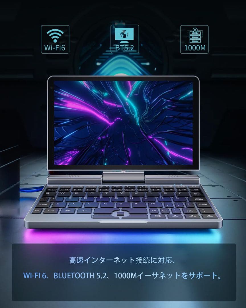 8インチ ミニノートパソコン　12GB 手書き対応Windows