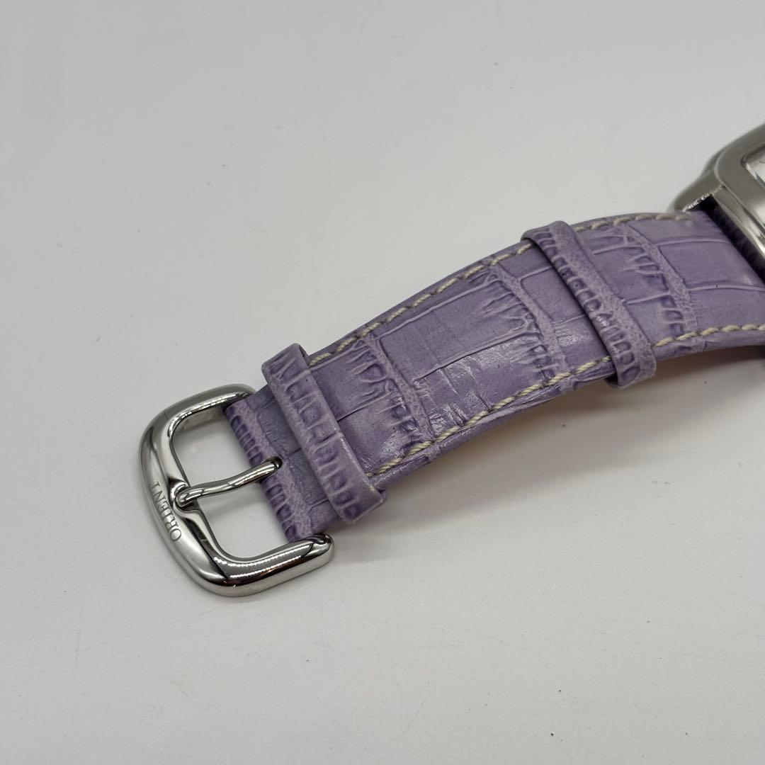 激レア超美品オリエントESAA-C0デッドストック自動巻きデイデイトパープル