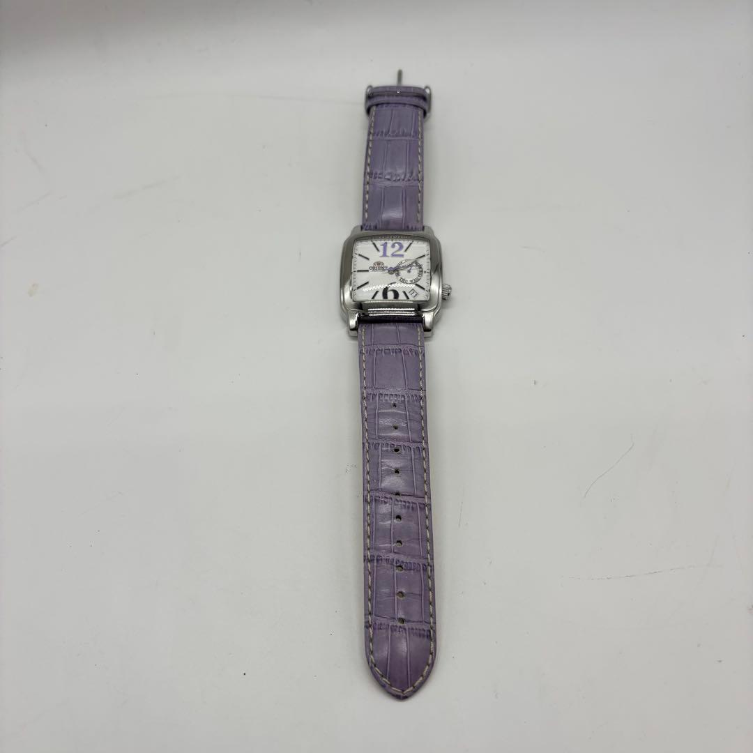 激レア超美品オリエントESAA-C0デッドストック自動巻きデイデイトパープル