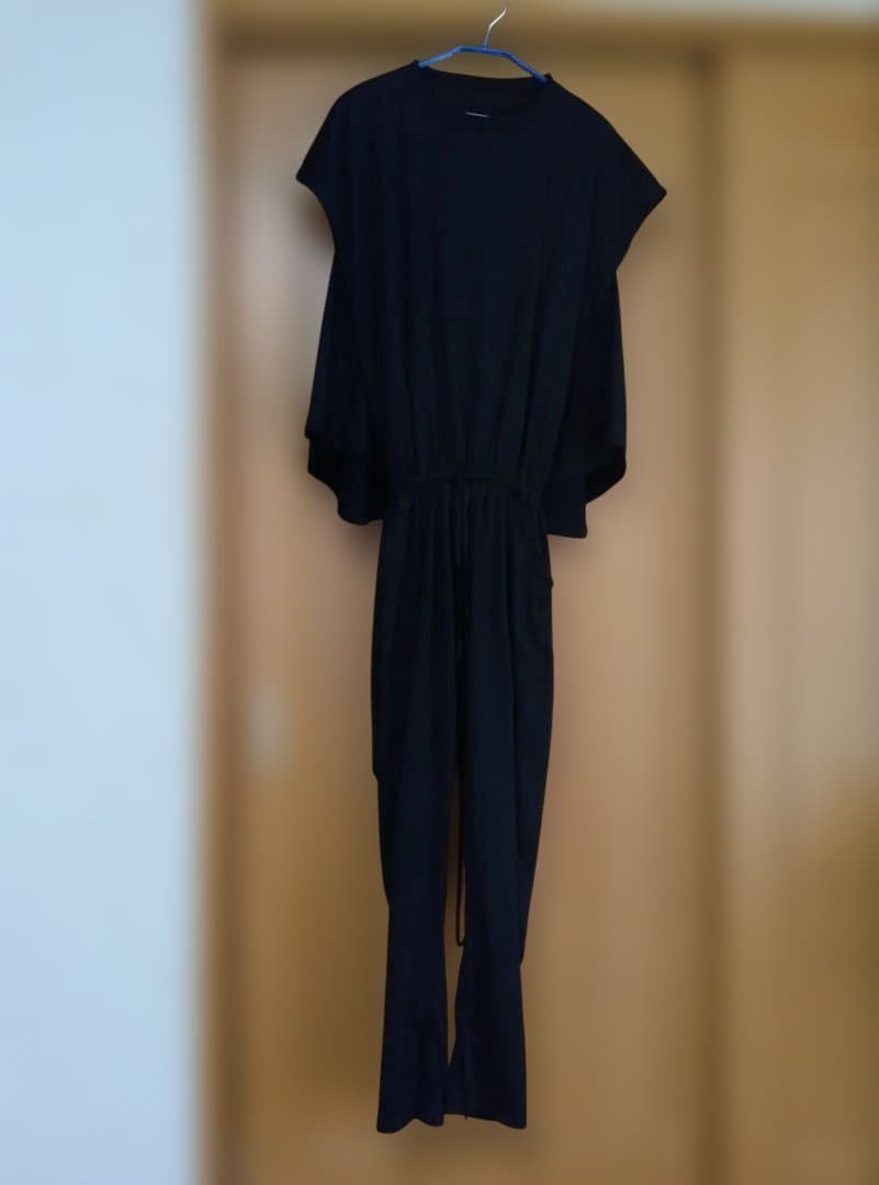 コグザビッグスモーク フレンチスリーブ オールインワン 黒