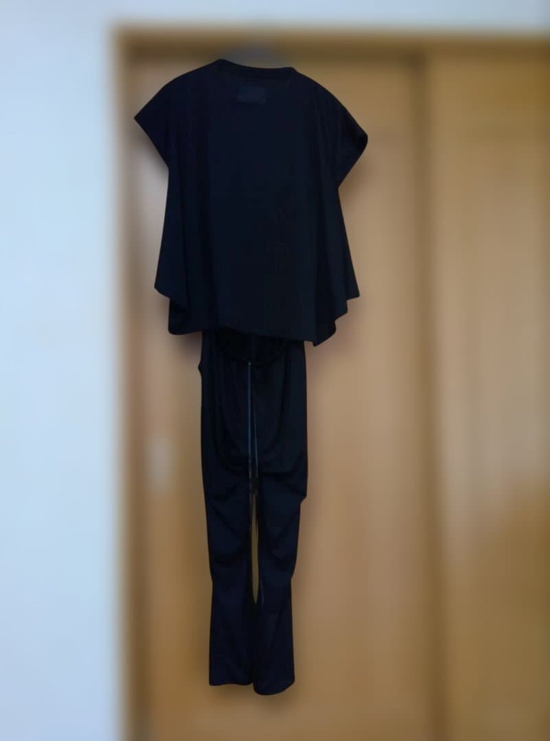 コグザビッグスモーク フレンチスリーブ オールインワン 黒