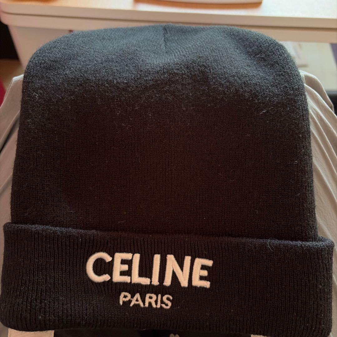 j*e様 CELINE ブラック ニット帽