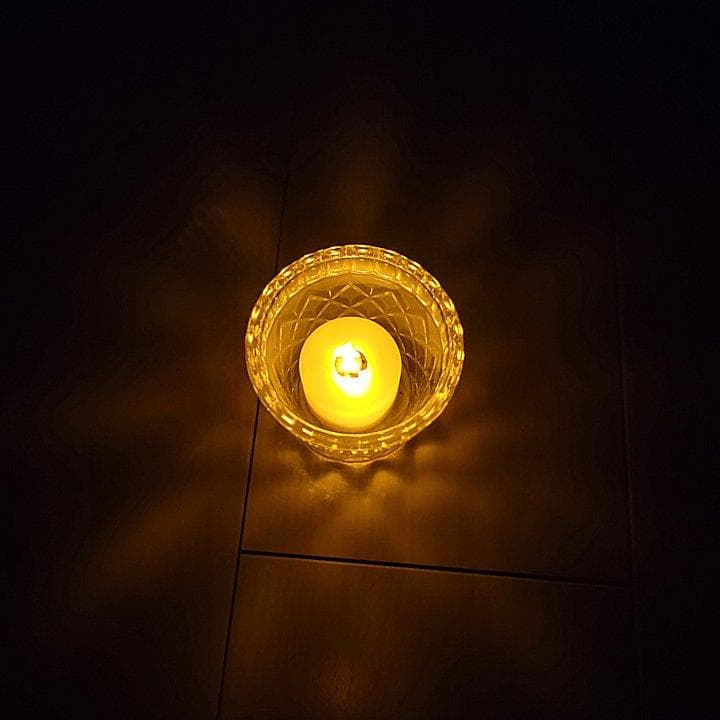 キャンドル型 LEDライト イルミネティーライト６個入り【充電式】 リモコン付