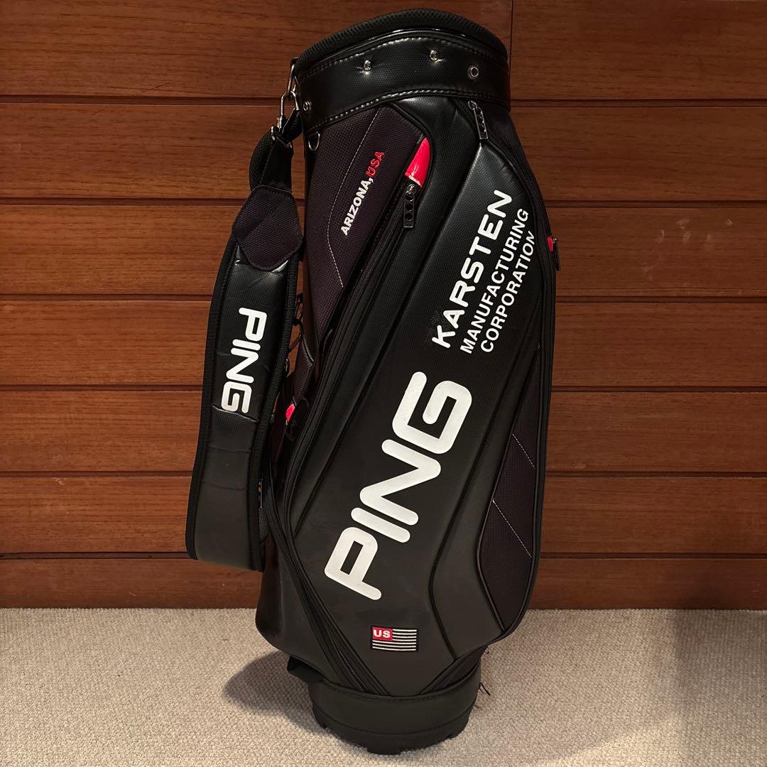 PING Karsten キャディバッグ 黒