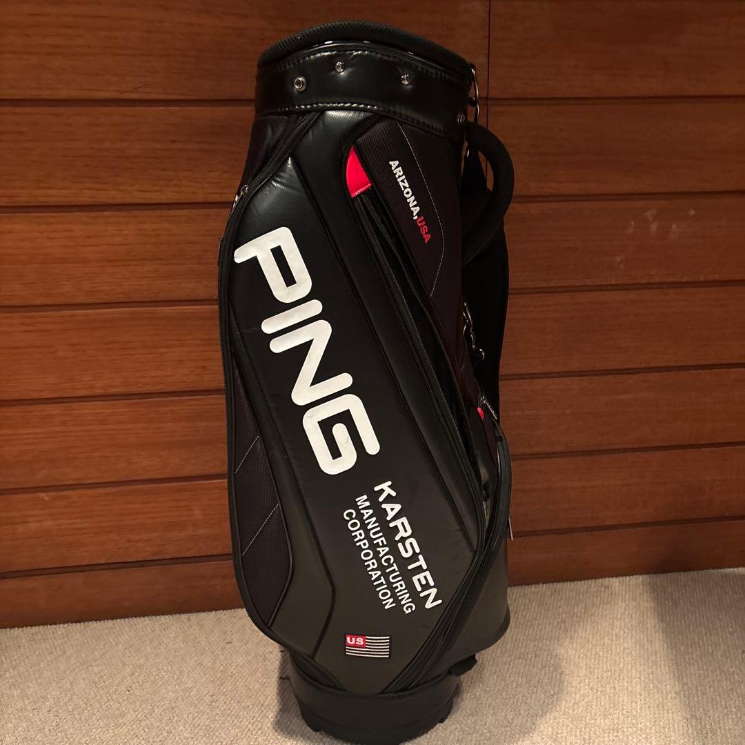 PING Karsten キャディバッグ 黒