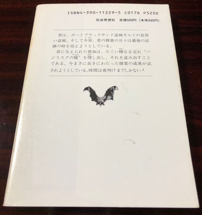 真夜中の盗賊　アドベンチャーゲームブック