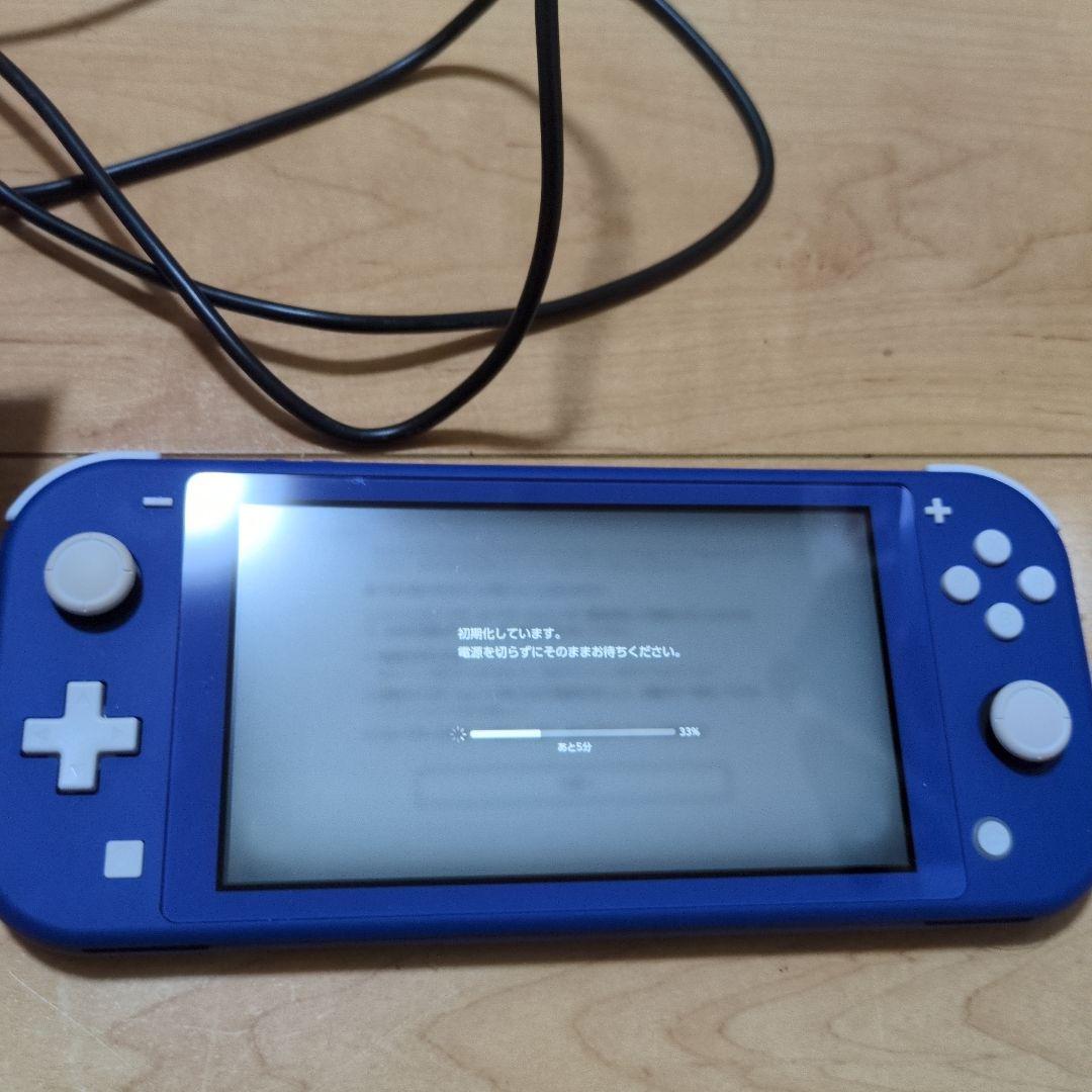 Nintendo Switch Lite ブルー 充電器付き