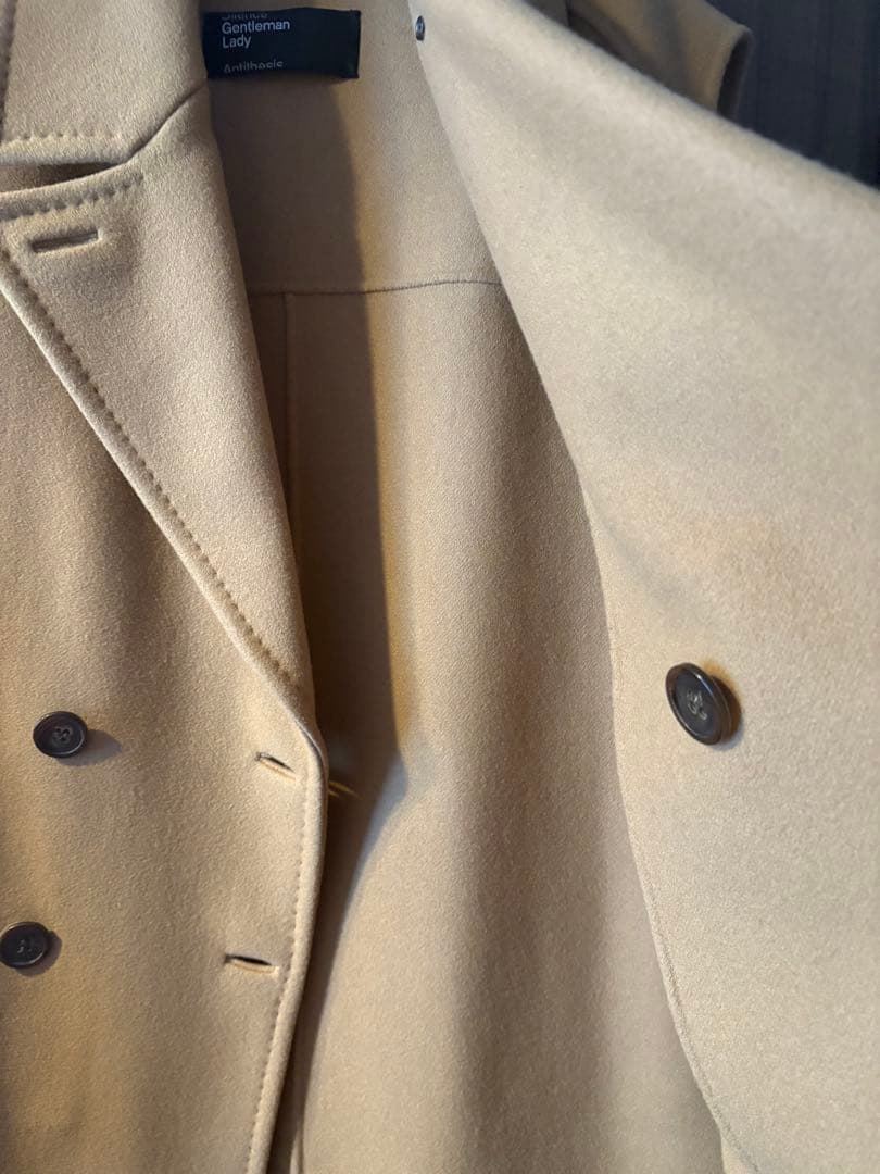 Chaos ベージュ ダブルブレスト ベスト