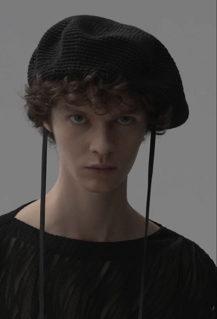 entwurfein ニットベレー帽
