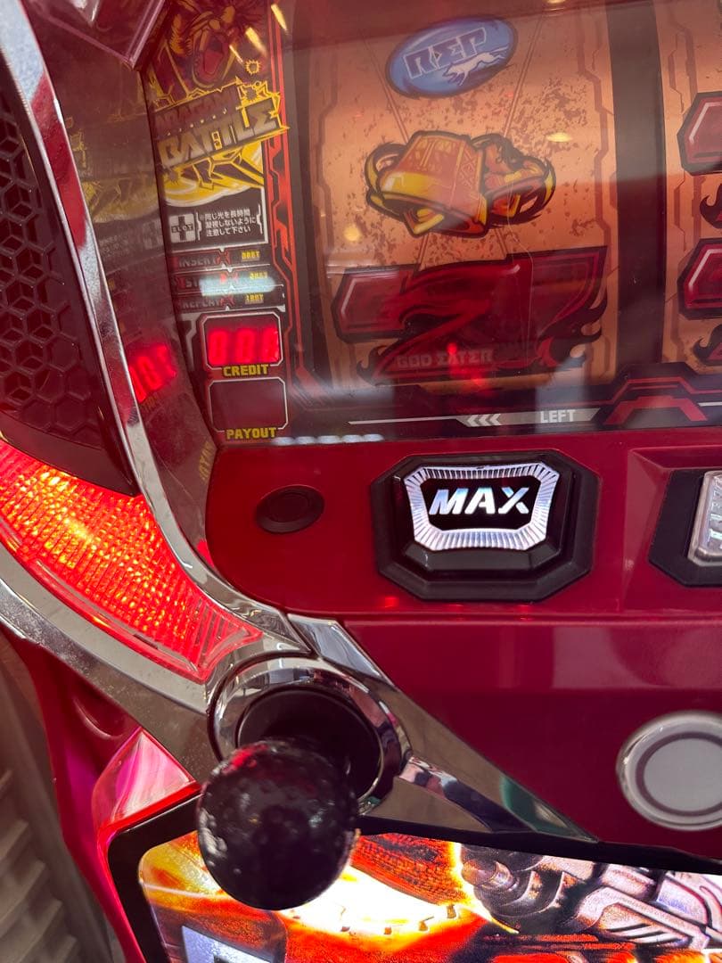 パチスロ実機　ゴッドイーター　初期