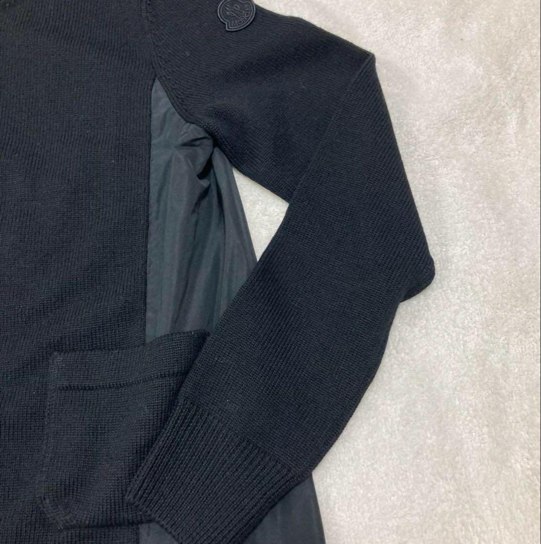 美品モンクレ切り替えナイロンジャケット