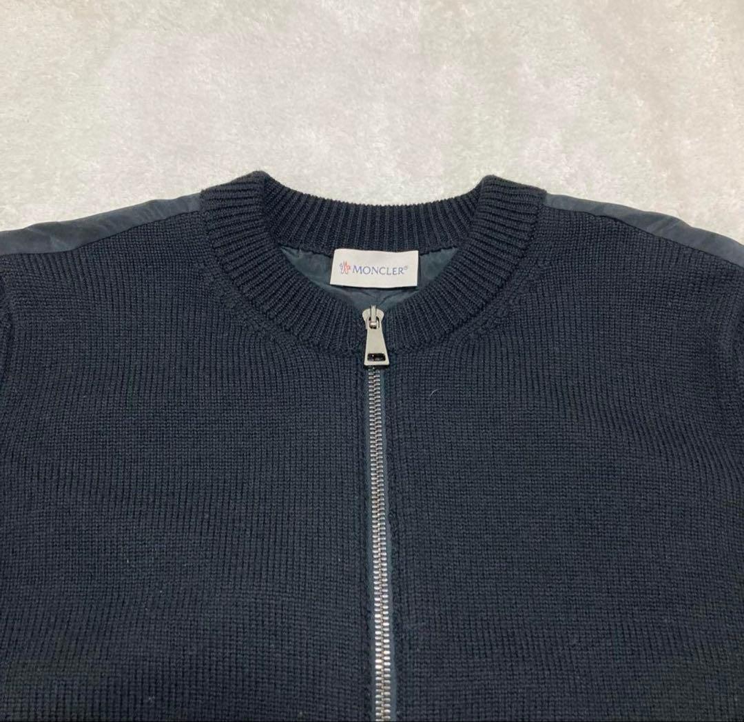 美品モンクレ切り替えナイロンジャケット