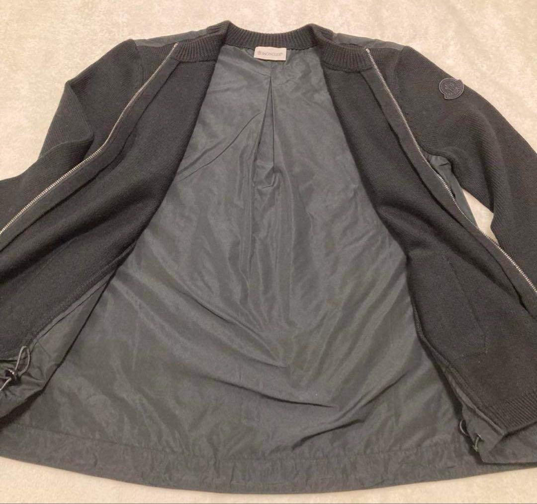 美品モンクレ切り替えナイロンジャケット