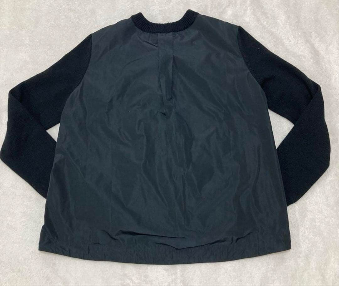 美品モンクレ切り替えナイロンジャケット