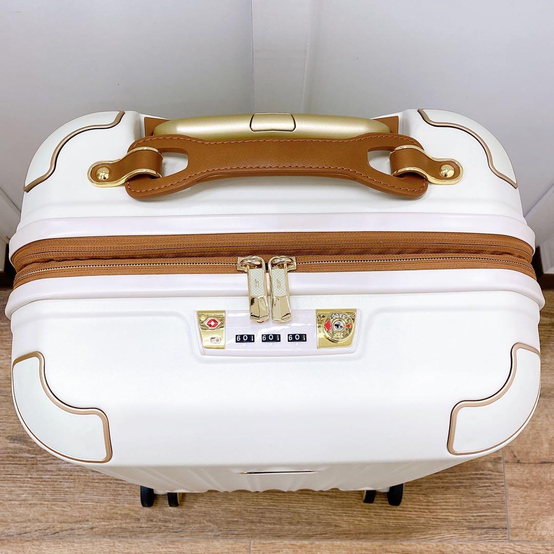 Hartmann ハートマン キャリーケース アイボリー ブラウン