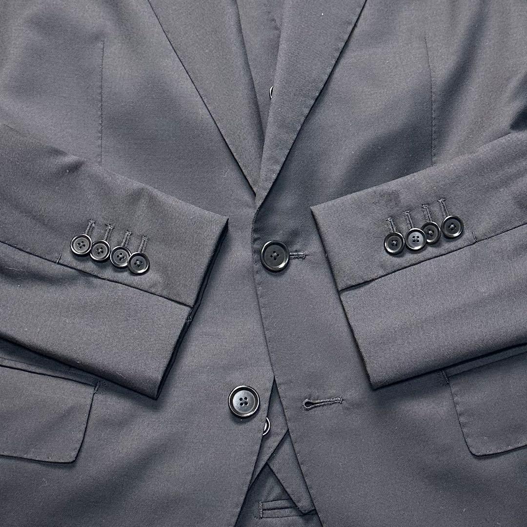 別注 未使用級 トゥモローランド ピルグリム×ゼニア 3ピース 光沢 黒 44